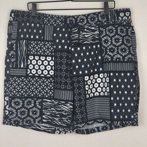 Surfside Supply XL Jimmy Patchwork Volley Shorts NWT Blue Print Mens Swim Trunks